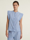 BASIC APPAREL BLUSE, RUDIE QUIET HARBOR