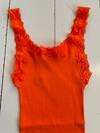 ROSEMUNDE TOP, 5357-459 EXOTIC ORANGE