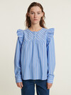 BASIC APPAREL BLUSE, CANDY QUIET HARBOR