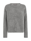 MOS MOSH CARDIGAN, ALMINE KNIT GREY MELANGE 