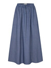 LOLLYS LAUNDRY MAXI NEDERDEL, AKANE DARK BLUE