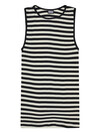 NØRGAARD PÅ STRØGET TANK TOP, BLACK/ECRU