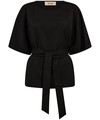MOS MOSH BLUSE, PIE BELLEVUE BLACK