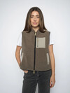 MOS MOSH VEST, ROWE ELI TEDDY DUSTY OLIVE