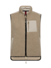 MOS MOSH VEST, ROWE ELI TEDDY FEATHER GREY