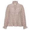 GOSSIA BLUSE, NAZLI LULLO ROSE BLACK DOTS