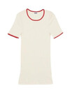 NØRGAARD PÅ STRØGET T-SHIRT, K/Æ ECRU/RED