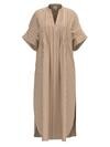 GOSSIA KJOLE, ALEXA BROWN STRIPES