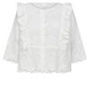 GOSSIA BLUSE, ALINEGO HVID