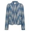 GOSSIA JAKKE, AUGUSTE BLUE JACQUARD