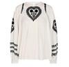 GOSSIA BLUSE, HAZELGO OFF WHITE