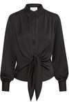 MY ESSENTIAL BLUSE, HILO KNOT BLACK