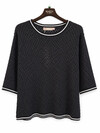 MARTA BLUSE, 8701 STRIK BLACK