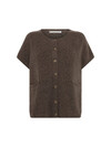 MANSTED VEST, KOMMA BROWN