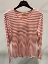 MARTA T-SHIRT, 5353 WHITE/CORALLO