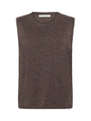 MANSTED VEST, MITOS BROWN