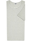 NØRGAARD PÅ STRØGET T-SHIRT, K/Æ ECRU GREY STRIPES