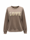 MARTA SWEATSHIRT, 7976 FANGO MELANGE