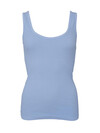 BLACK COLOUR TOP, VIBS RIB LT. BLUE