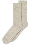 MP ULD STRØMPE, 12-50102-489 LIGHT BROWN MELANGE