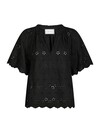 NEO NOIR BLUSE, ODET EMBROIDERY
