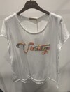 MARTA T-SHIRT, 1535 WHITE VINTAGE