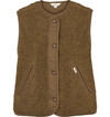BASIC APPAREL VEST, IDA 181 CAPERS GREEN