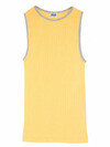 NØRGAARD PÅ STRØGET TANK TOP, YELLOW/ LT. GREY