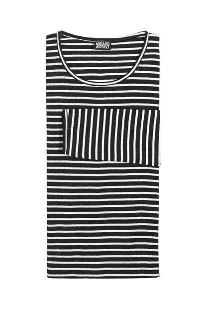 NØRGAARD PÅ STRØGET T-SHIRT, 101 BLACK / WHITE SMAL