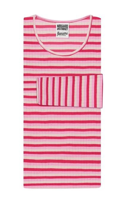 NØRGAARD PÅ STRØGET T-SHIRT, 101 PINK/CHOCK/STRAWBERRY