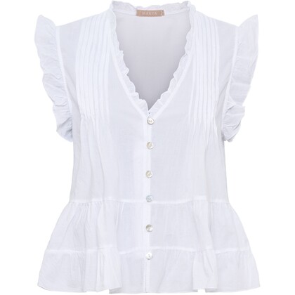 MARTA TOP, TC68181 WHITE