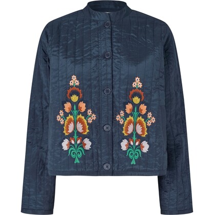 LOLLYS LAUNDRY JAKKE, EMILIA DARK BLUE