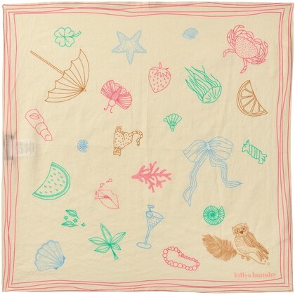 LOLLYS LAUNDRY TØRKLÆDE, HUNTER MULTI