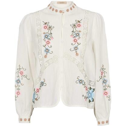 LECOCO SKJORTE, 35001 HVID