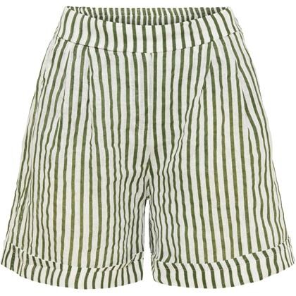 MARTA HØR SHORTS, 61072 GREEN STRIP
