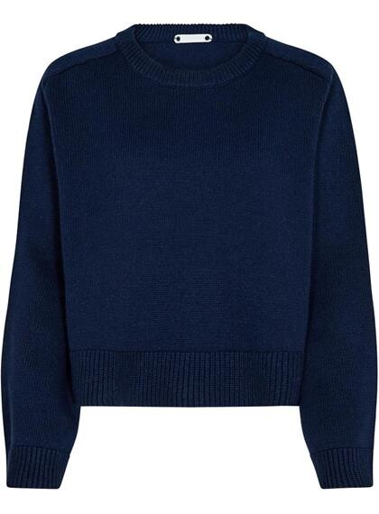 CO' COUTURE STRIK, MAJA CROP NAVY