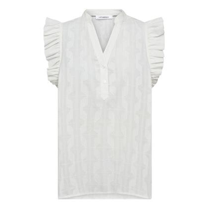 CO' COUTURE TOP, EMMA OFF WHITE