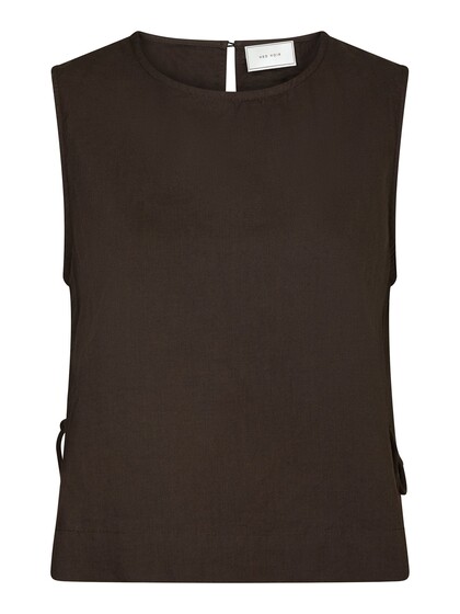 NEO NOIR TOP, SVETLANA DARK BROWN