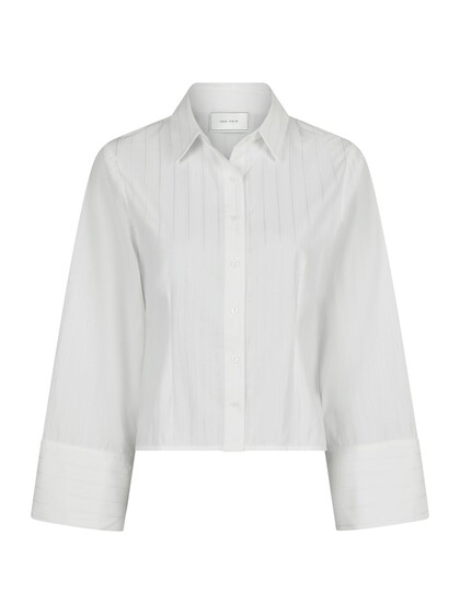 NEO NOIR SKJORTE, ROSA SOLID WHITE