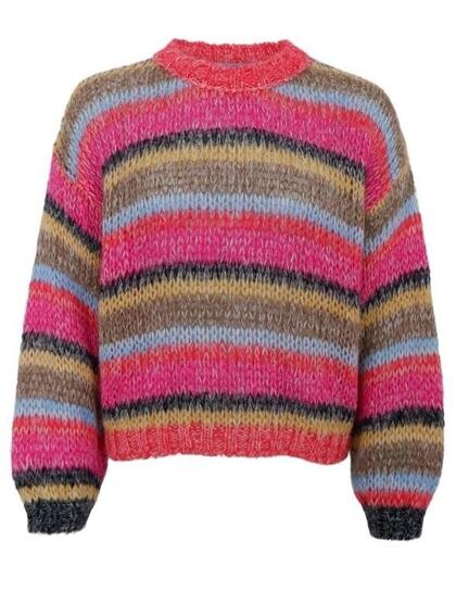 BLACK COLOUR STRIK, MILLY RED MULTI