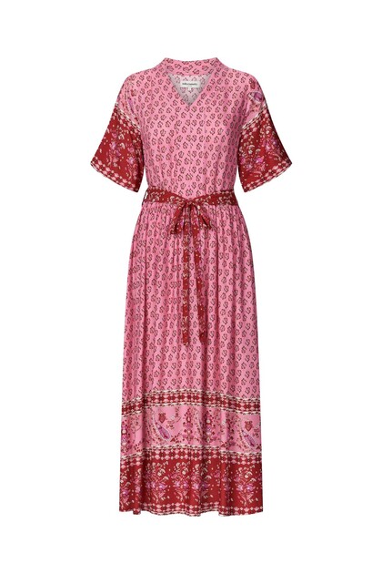 LOLLYS LAUNDRY KJOLE, SUMIA PINK