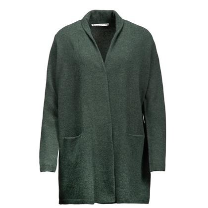 MANSTED CARDIGAN, MITTY DARK GREEN