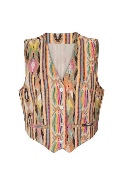 LOLLYS LAUNDRY VEST, TORINO MULTI