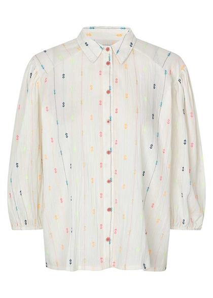 LOLLYS LAUNDRY SKJORTE, HEIDI CREME