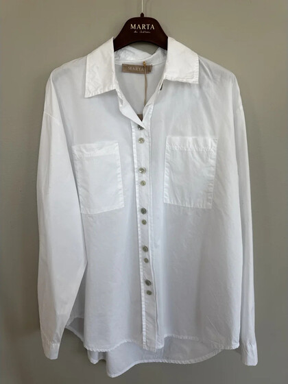 MARTA SKJORTE, 68870 WHITE