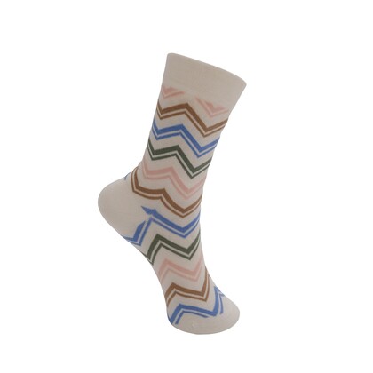 BLACK COLOUR STRØMPER,  ZIGGY MULTI