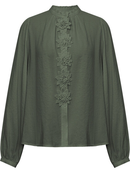 GOSSIA SKJORTE, EMILI GREEN