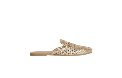 BUKELA SLIPPERS, ELLA GOLD