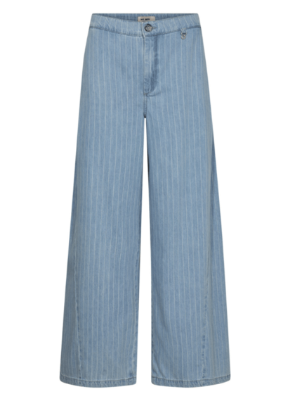 MOS MOSH BUKS, VINCENT STRIPE LIGHT BLUE