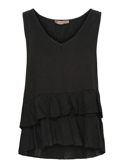 MARTA TOP, 84511 HØR BLACK